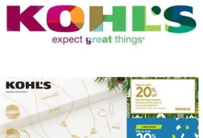 Kohl's Weekly Ad Flyer November 28 to December 9
