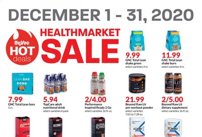 Hy-Vee (IA, IL, KS, MN, MO, NE, SD, WI) Weekly Ad Flyer December 1 to December 31