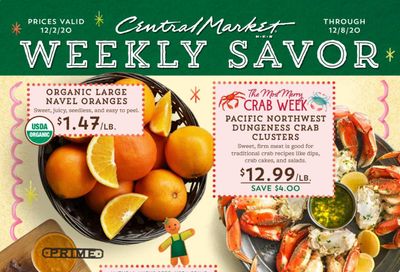 Central Market (TX) Weekly Ad Flyer December 2 to December 8