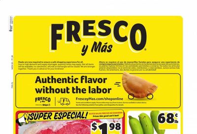 Fresco y Más Weekly Ad Flyer December 2 to December 8
