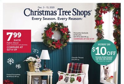 Christmas Tree Shops Weekly Ad Flyer December 3 to December 13
