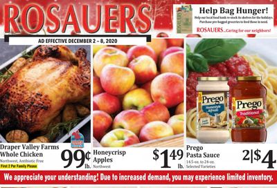 Rosauers Weekly Ad Flyer December 2 to December 8
