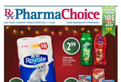 PharmaChoice (BC, AB, SK & MB) Flyer December 3 to 9