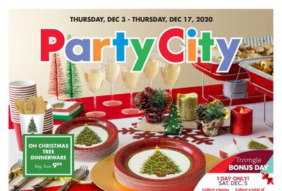 Party City Flyer December 3 to 17