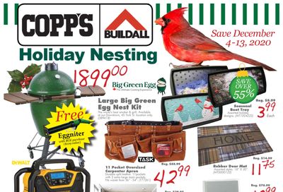 COPP's Buildall Flyer December 4 to 13