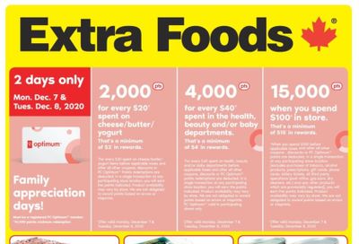 Extra Foods Flyer December 4 to 10