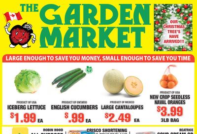 The Garden Market Flyer December 4 to 10