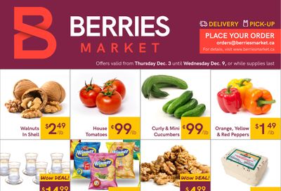 Berries Market Flyer December 3 to 9