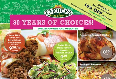 Choices Market Flyer December 3 to 9