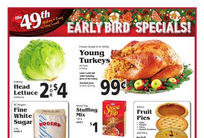 The 49th Parallel Grocery Flyer December 3 to 9