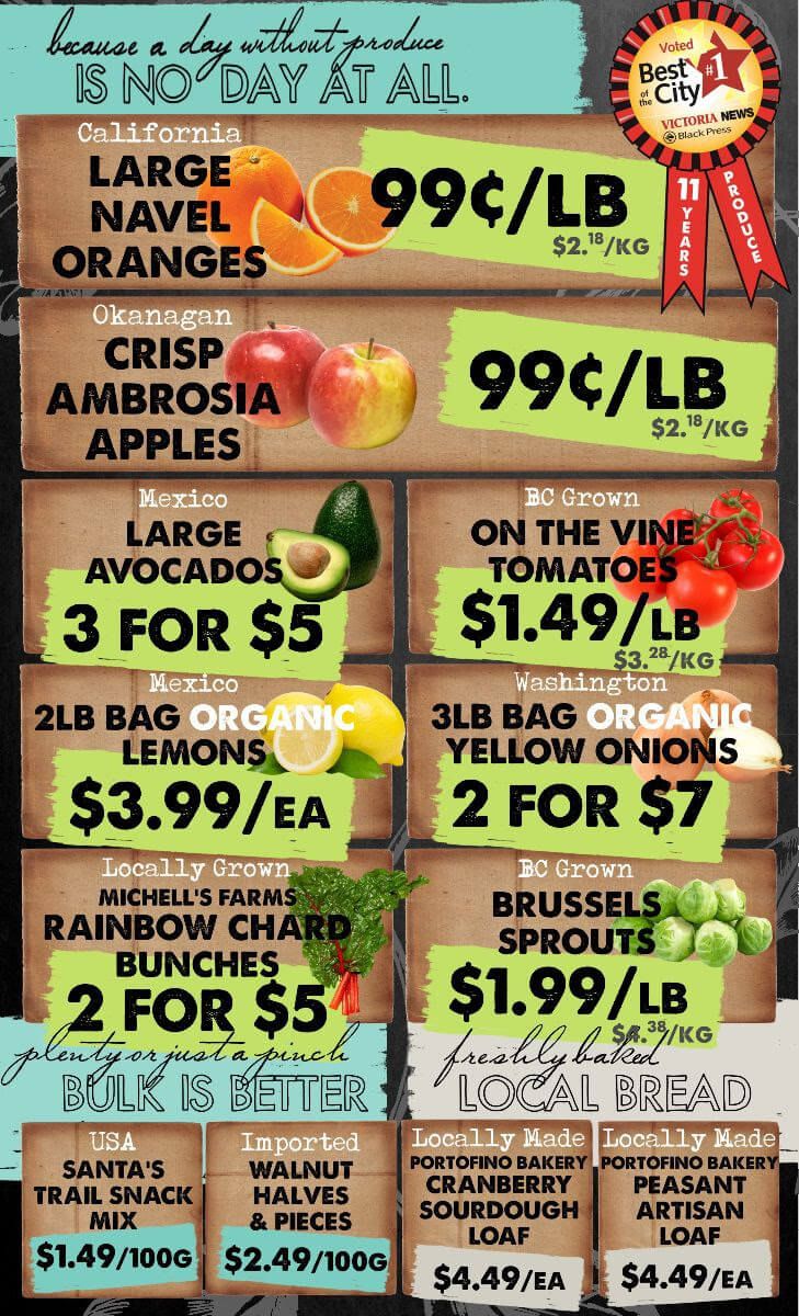 The Root Cellar Flyer December 3 to 9