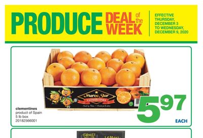 Wholesale Club (Atlantic) Produce Deal of the Week Flyer December 3 to 9