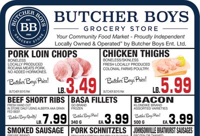 Butcher Boys Grocery Store Flyer December 2 to 10