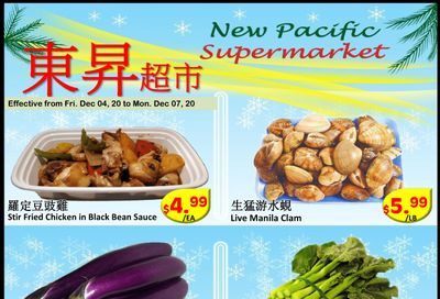 New Pacific Supermarket Flyer December 4 to 7