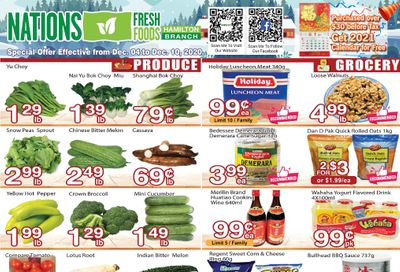 Nations Fresh Foods (Hamilton) Flyer December 4 to 10