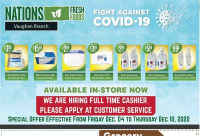 Nations Fresh Foods (Vaughan) Flyer December 4 to 10