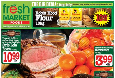 Fresh Market Foods Flyer December 4 to 10