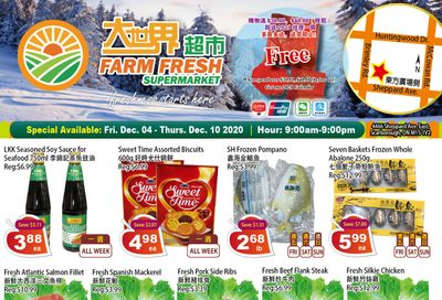 Farm Fresh Supermarket Flyer December 4 to 10