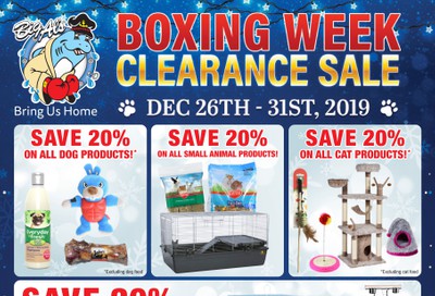 Big Al's Boxing Week Flyer December 26 to 31