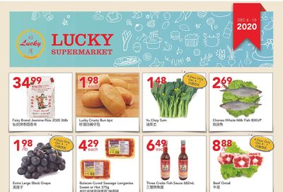 Lucky Supermarket (Edmonton) Flyer December 4 to 10