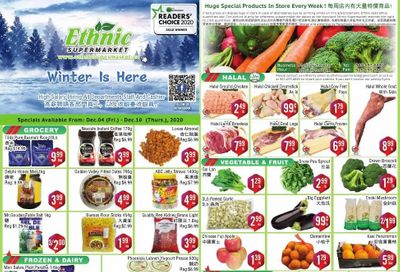 Ethnic Supermarket Flyer December 4 to 10