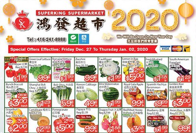 Superking Supermarket (North York) Flyer December 27 to January 2