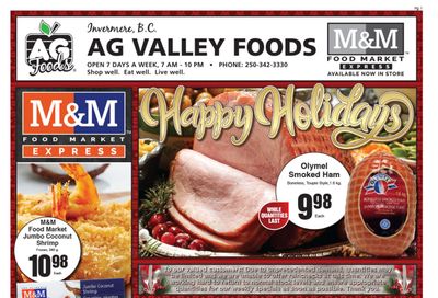 AG Foods Flyer December 4 to 10