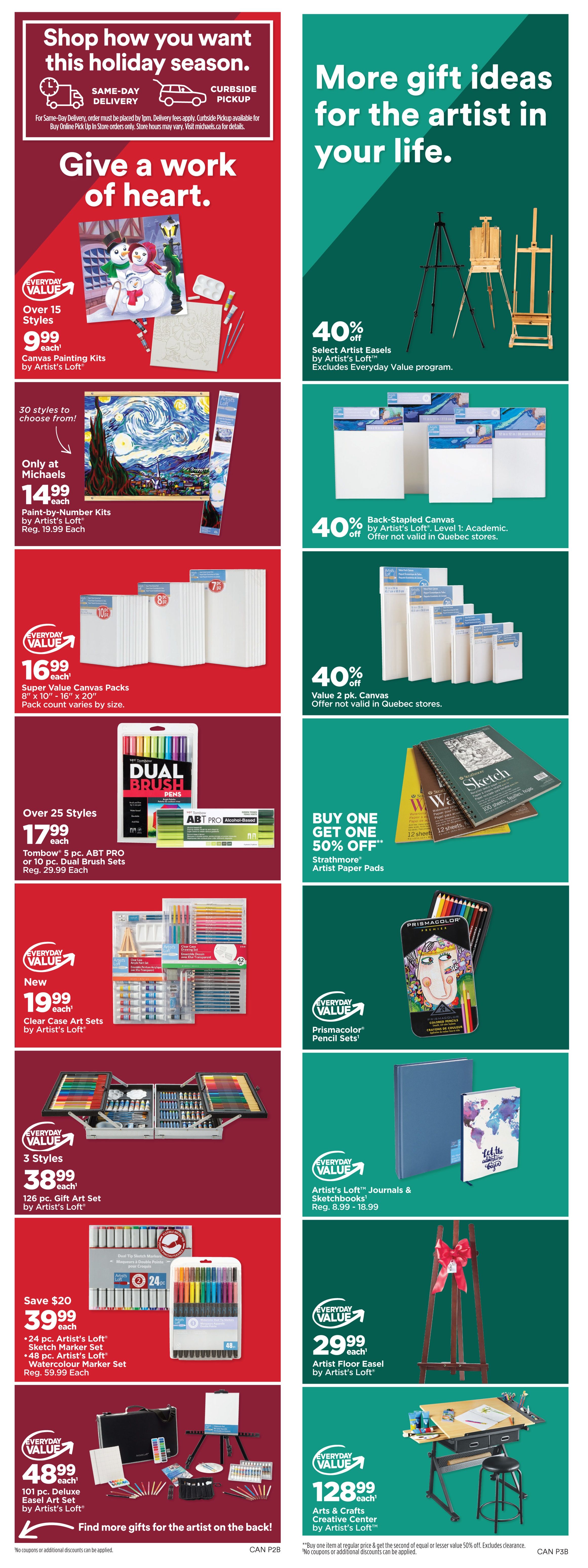 Michael's Flyer December 4 to 10