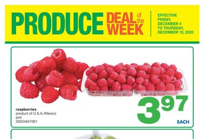 Wholesale Club (West) Produce Deal of the Week Flyer December 4 to 10