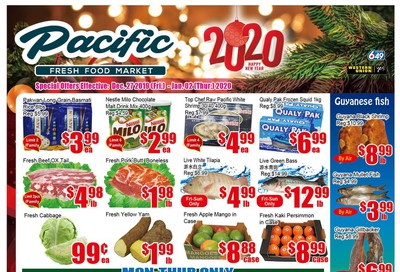 Pacific Fresh Food Market (Pickering) Flyer December 27 to January 2