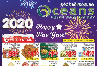 Oceans Fresh Food Market (Mississauga) Flyer December 27 to January 2