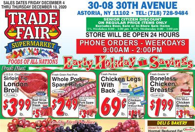 Trade Fair Supermarket Weekly Ad Flyer December 4 to December 10, 2020