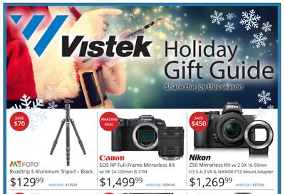 Vistek Holiday Gift Guide December 4 to 10