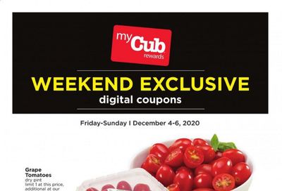 Cub Foods Weekly Ad Flyer December 4 to December 6