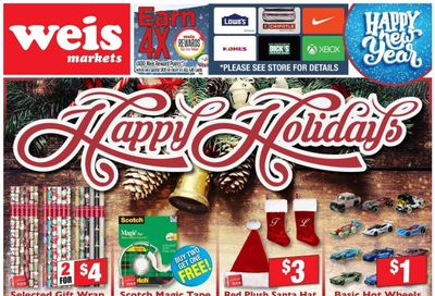 Weis Weekly Ad Flyer December 3 to January 7