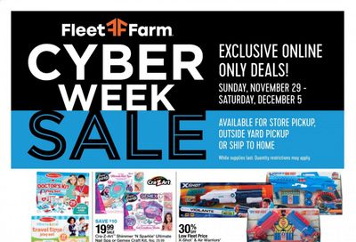 Fleet Farm Weekly Ad Flyer December 1 to December 5