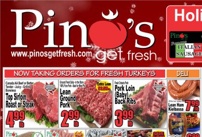 Pino's Flyer December 5 to 11