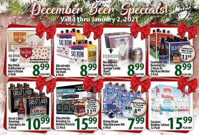 The Market in the Square December Beer Special, December 1, 2020 to January 2, 2021
