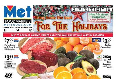 Met Foodmarkets Weekly Ad Flyer December 6 to December 12, 2020