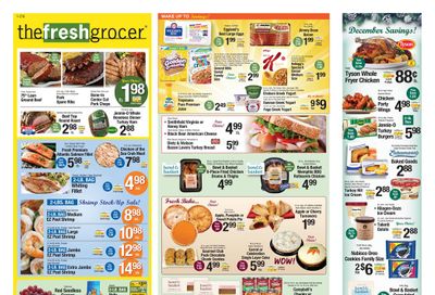 The Fresh Grocer Weekly Ad Flyer December 6 to December 12, 2020