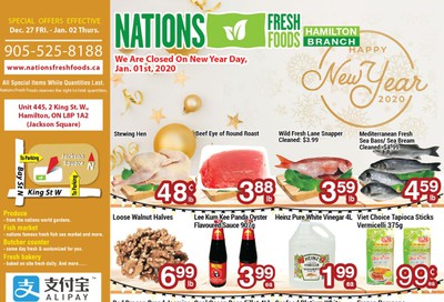 Nations Fresh Foods (Hamilton) Flyer December 27 to January 2