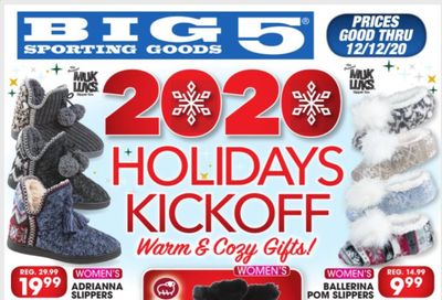 Big 5 Weekly Ad Flyer December 6 to December 12