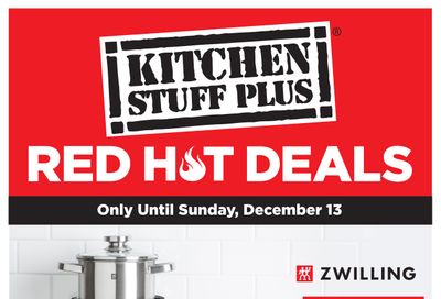 Kitchen Stuff Plus Red Hot Deals Flyer December 7 to 13