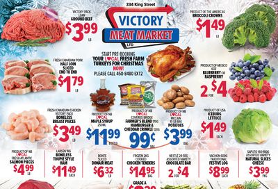 Victory Meat Market Flyer December 8 to 12