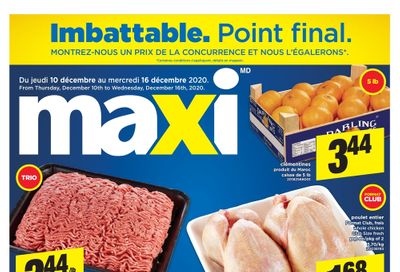 Maxi Flyer December 10 to 16