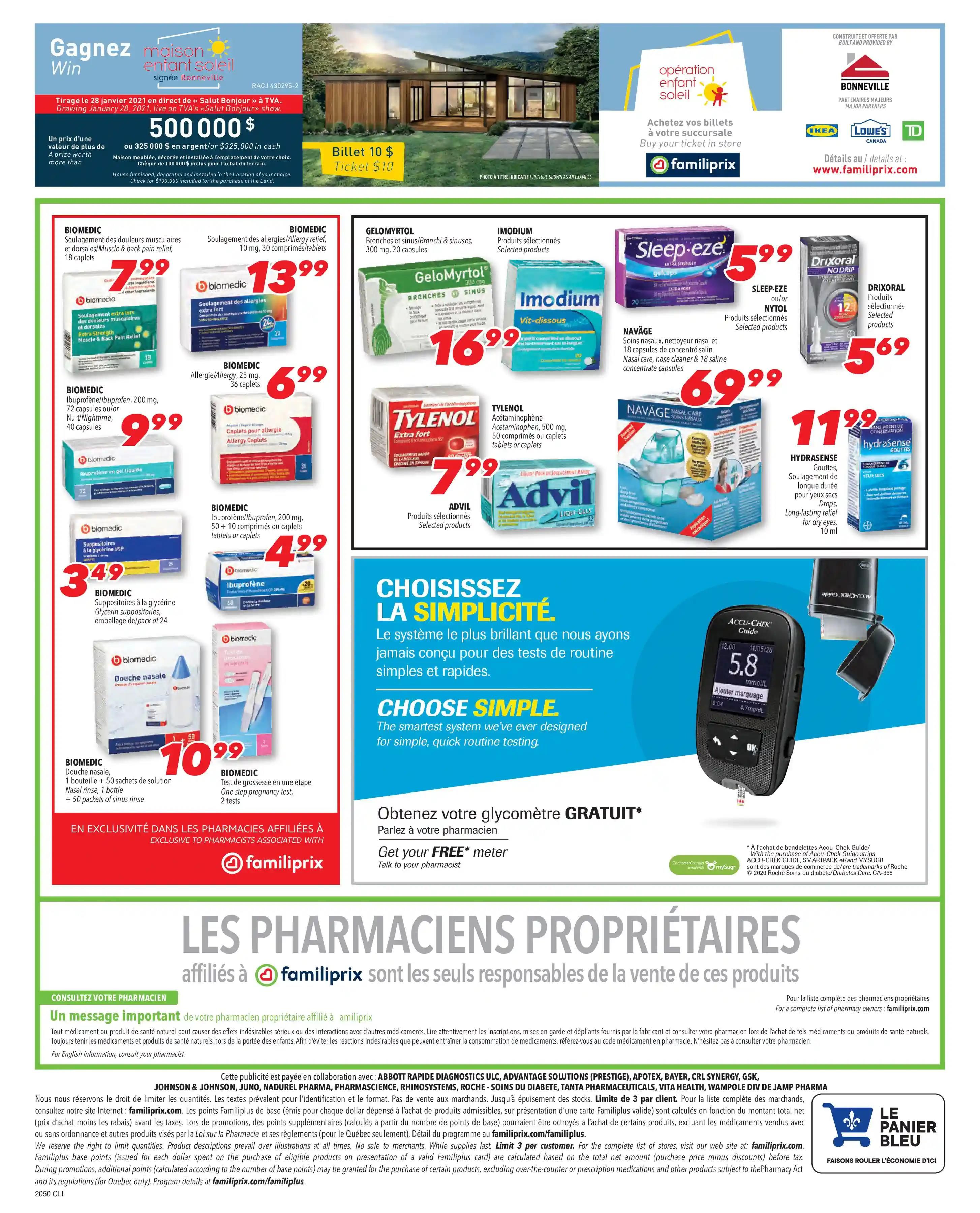 Familiprix Clinique Flyer December 10 to 16