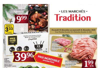 Marche Tradition (QC) Flyer December 10 to 16