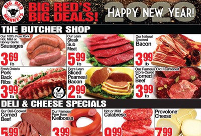 Big Red Markets Flyer December 27 to January 2