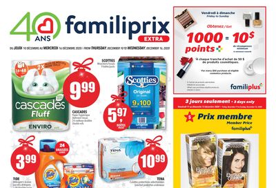 Familiprix Extra Flyer December 10 to 16