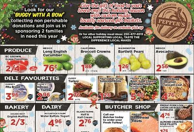 Pepper's Foods Flyer December 8 to 14